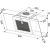 Okap kuchenny do zabudowy Franke FLE 905 XS inox + biały mleczny 110.0197.434 Wyprzedaż !!